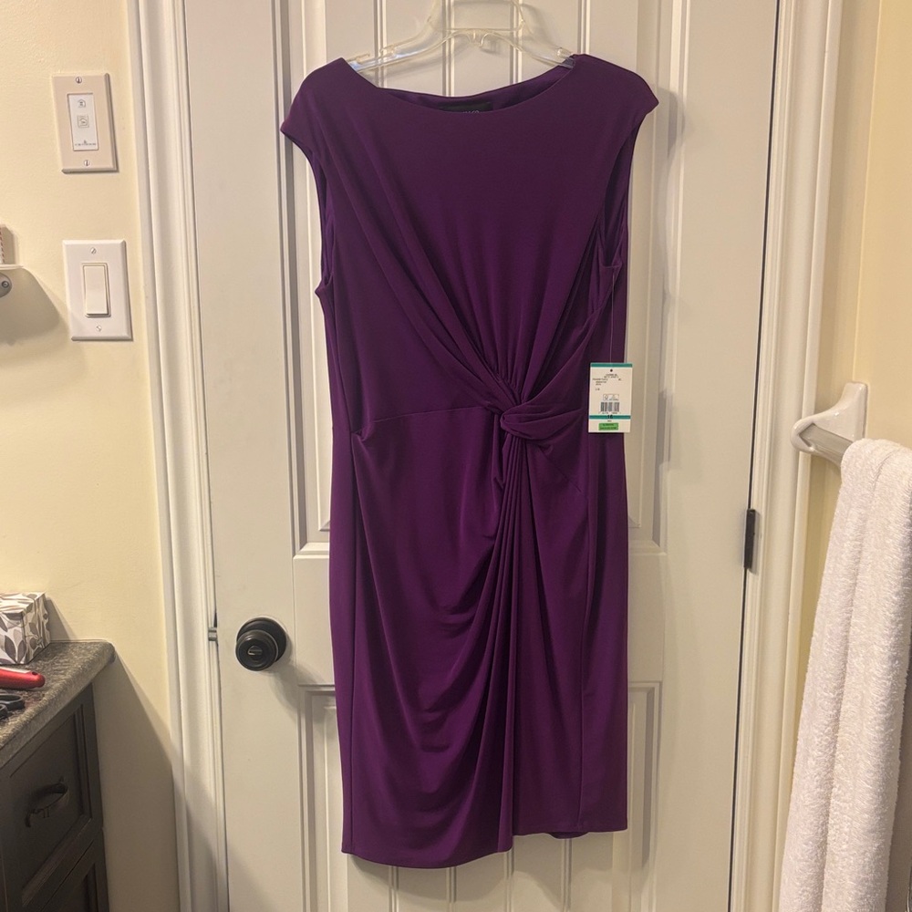 Elegant Purple Women's Dress jones New York NWT